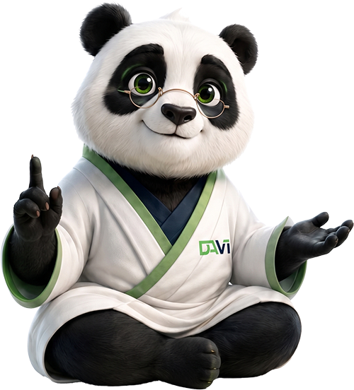 DAVi, der Datenschutz-Panda
